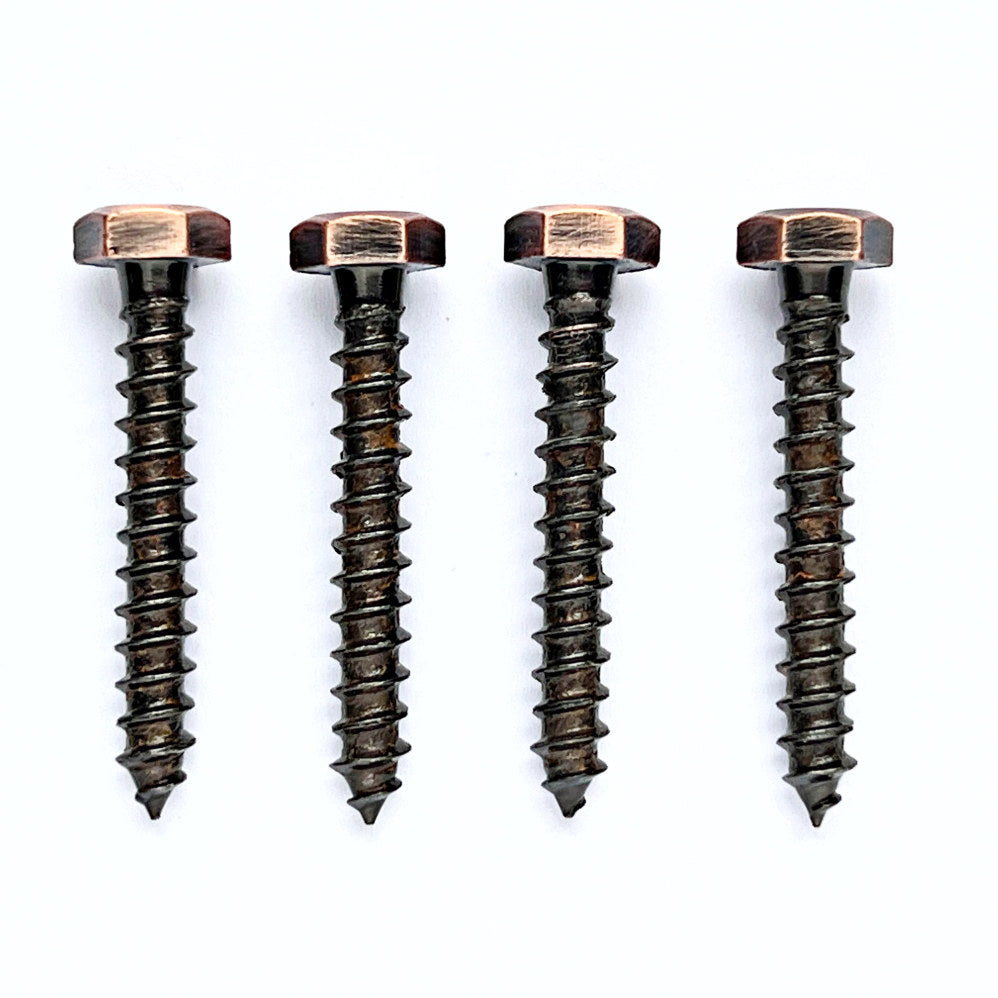 Four 4 Anchor Screws and Wall Plugs For BOJ Wall Mounted Corkscrews without Backing Board Original Part
