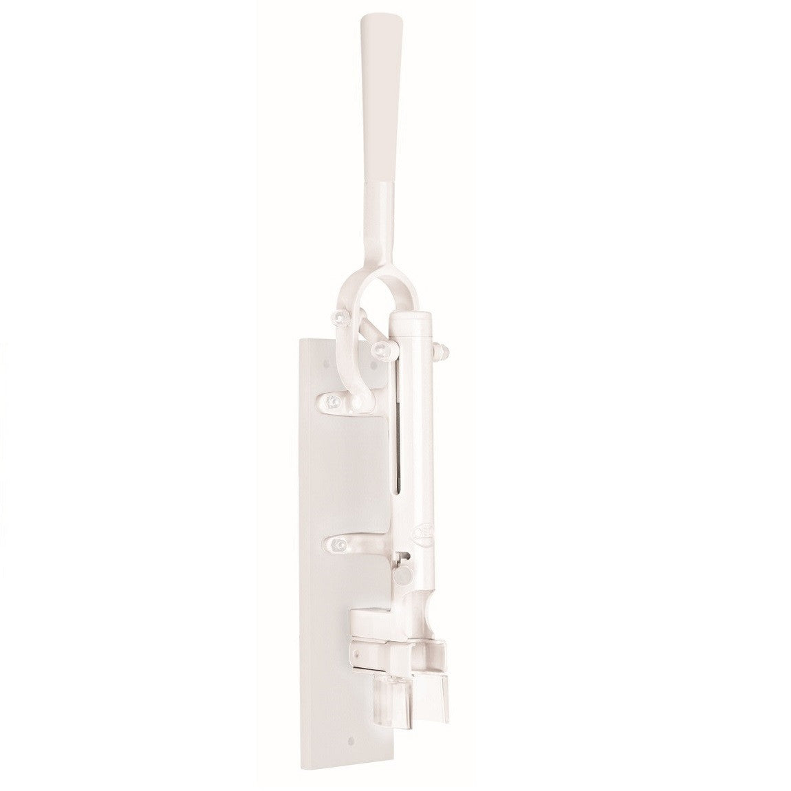 BOJ Professional Wine Opener White SapeleBacked Wall Mounted Corkscrew 10452 wineopeners.shop