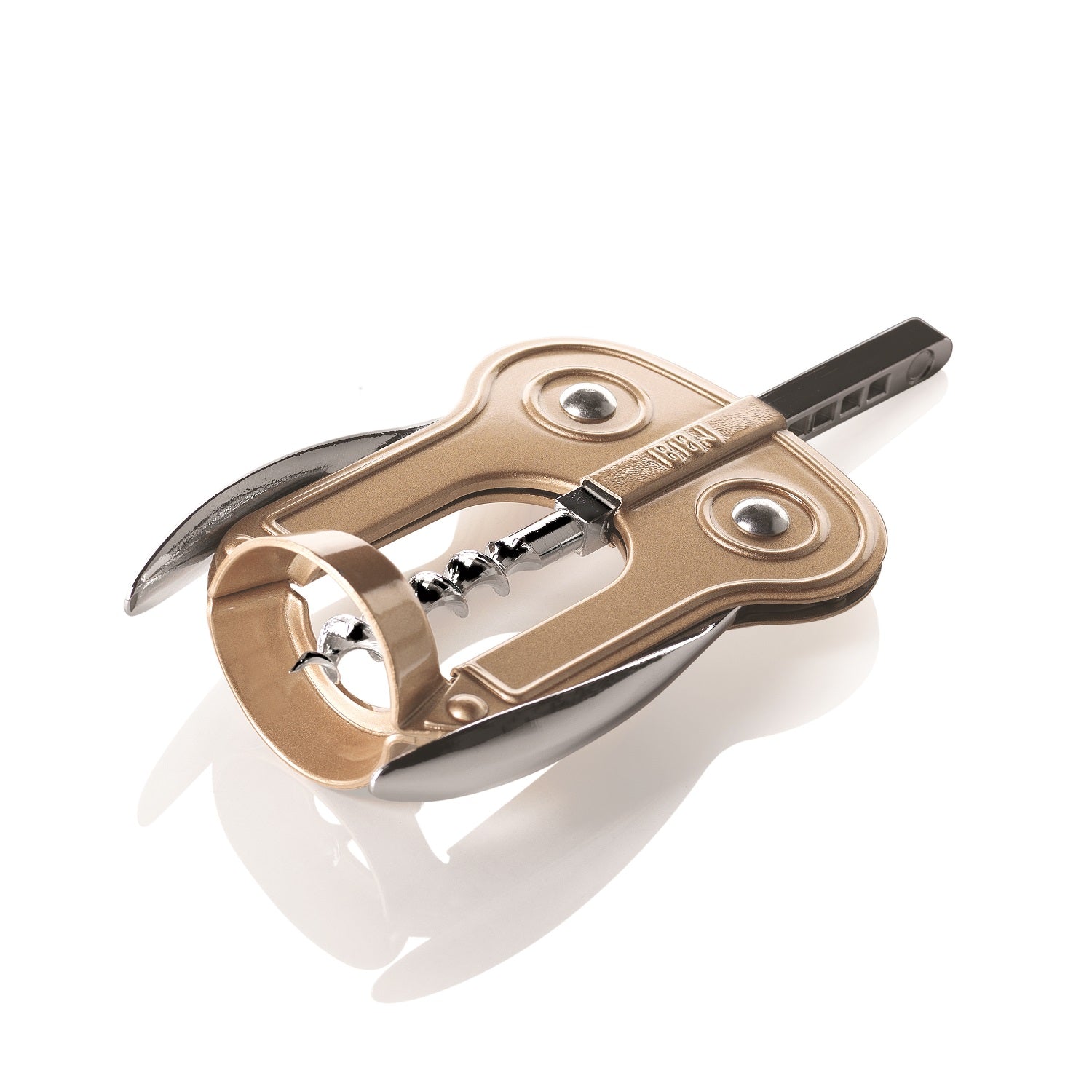 BOJ LUX "estilo búho" ala de doble palanca sacacorchos abridor de vino (de mano)